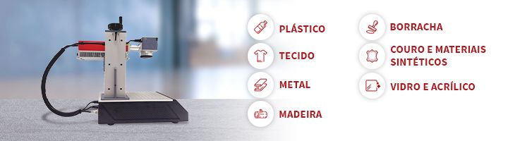 máquina flex 3W grava em todos os materiais