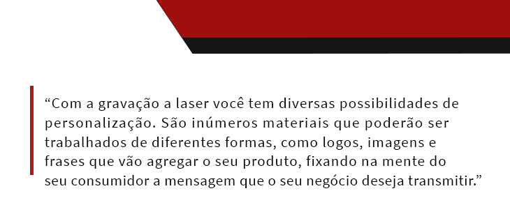 Gravação a laser: os benefícios que o mercado de eventos pode aproveitar