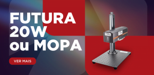 Futura 20W ou MOPA ótima opção para grava em copos térmicos. Botão: ver mais